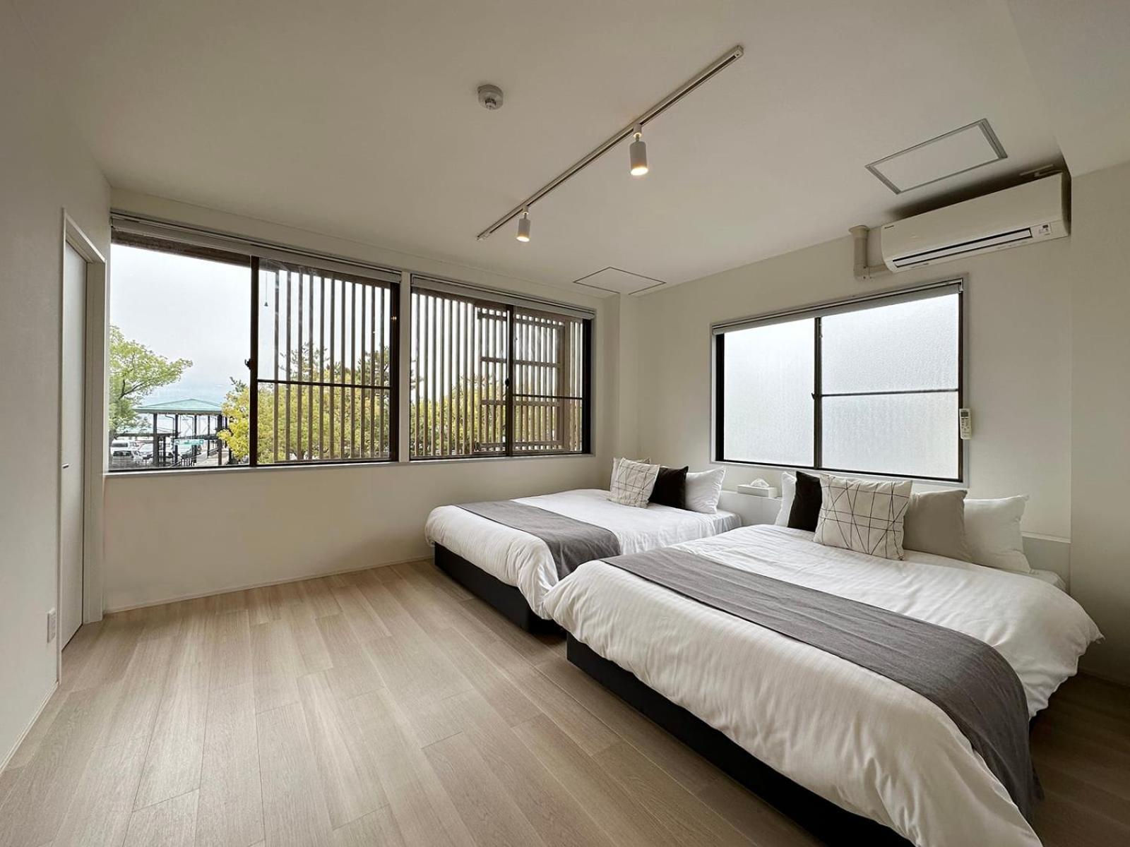 הצוקייצ'י Bhotel Kaniwasou 201 2Br Apt, Near Itsukushima Shrine, For 12 Ppl מראה חיצוני תמונה